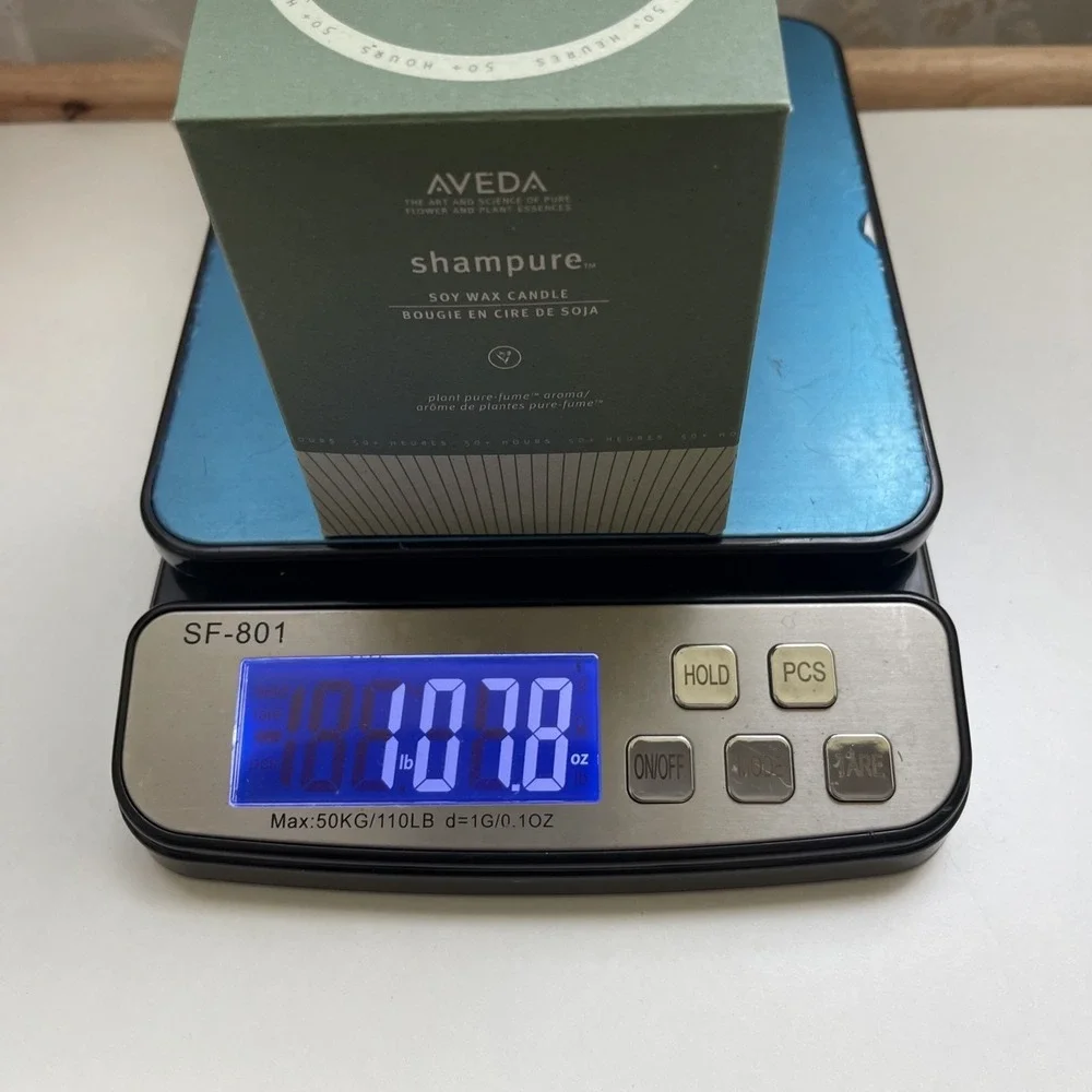 Aveda Shampure Vegan Soy Wax Calming 50 hour Aroma Candle Brand New